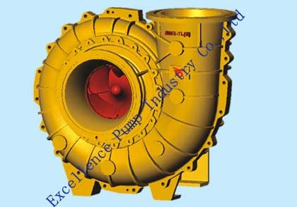 Pompa centrifuga di desolforazione di gas di combustione FGD Sulrry con il materiale bianco del ferro